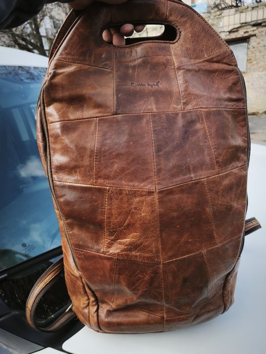 Шкіряний рюкзак, міський