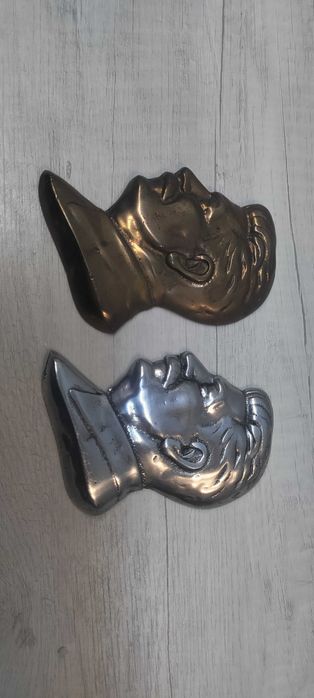 Барельефы , бюст (бронза латунь)