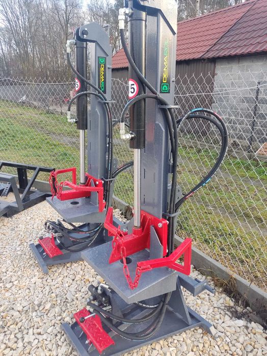 Łuparka hydrauliczna rozdrabniacz do drzewa nowa nacisk 20ton dostawa