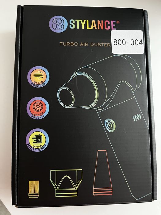 Потужний портативний ручний фен на акумуляторі Stylanse