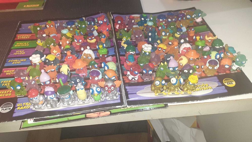 Zomlings & Superzings Colecções completas!