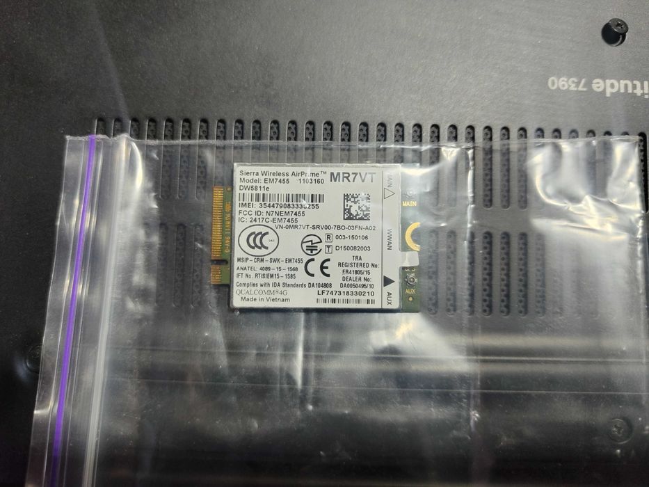4G модем EM7455 DW5811e DELL