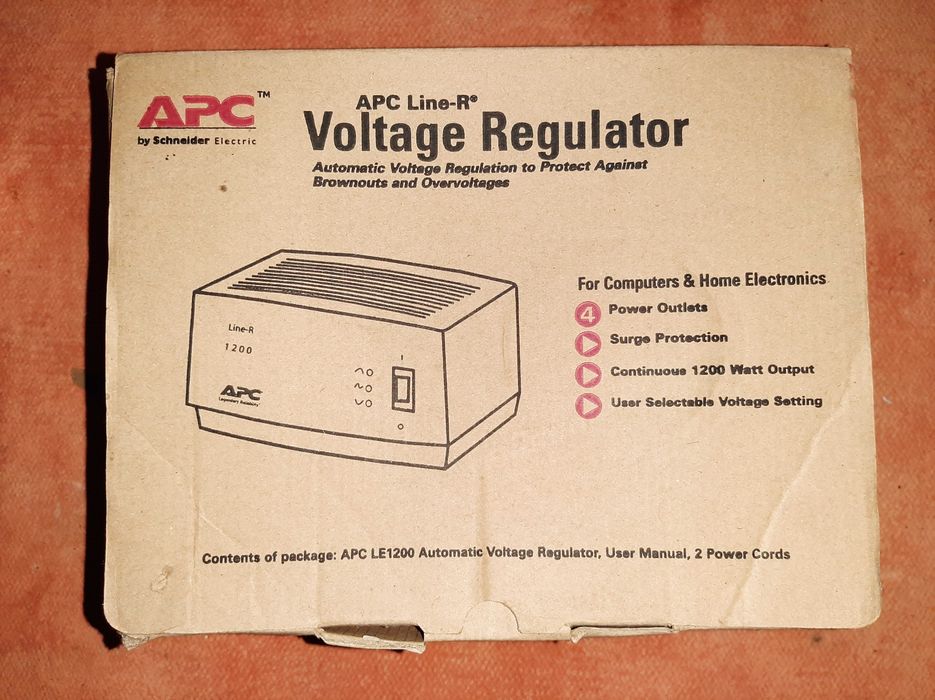 Estabilizador de tensão electrónico 1200W