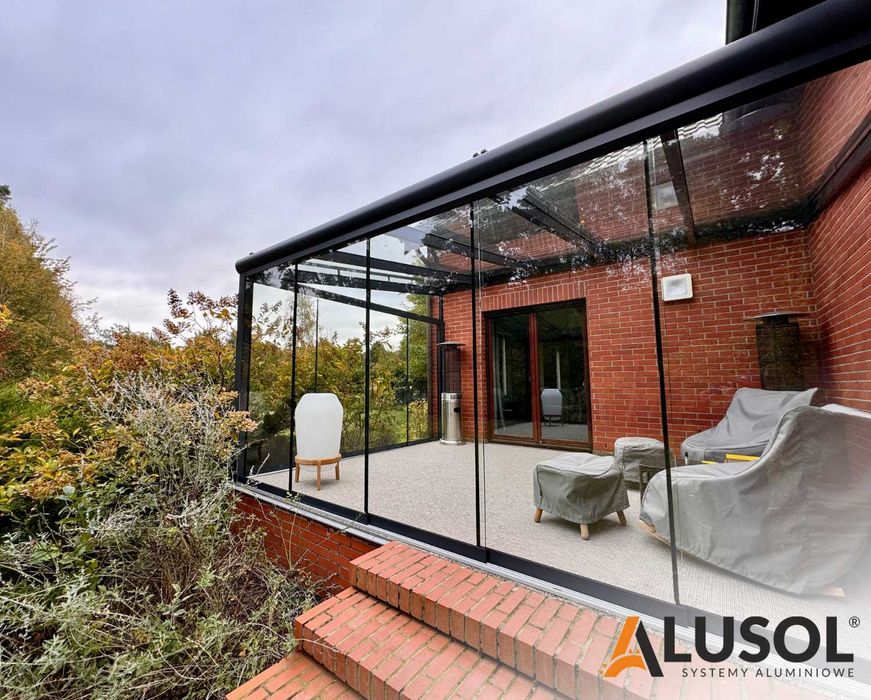 Weranda Zadaszenie Tarasu Aluminium Na Wymiar Wysoka Jakość - HIT