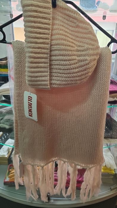 Комплект шапка шарф Италия