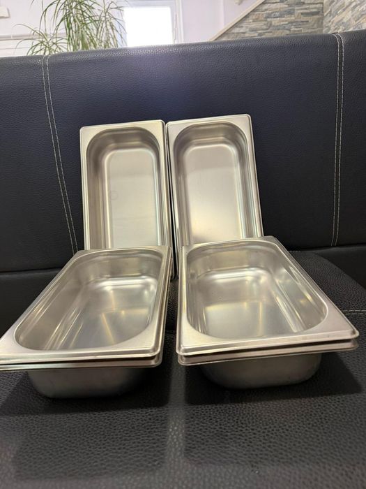 Conjunto 6 containers inox