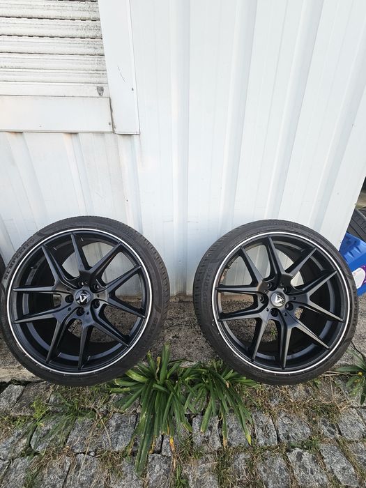 Jantes Alluet 5x108 et 48 8.5j