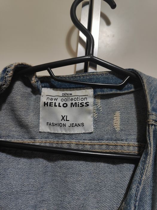 Kurtka jeansowa damska