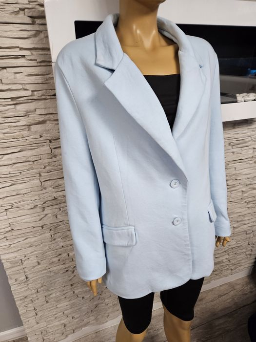 Marynarka dresowa Brandenburg Couture jasnoniebieska rozmiar L