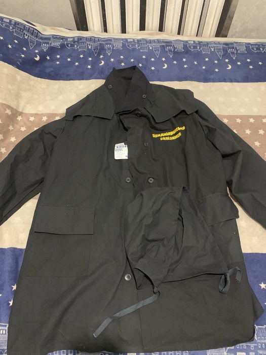 Плащ придніпровська залізниця з капюшоном