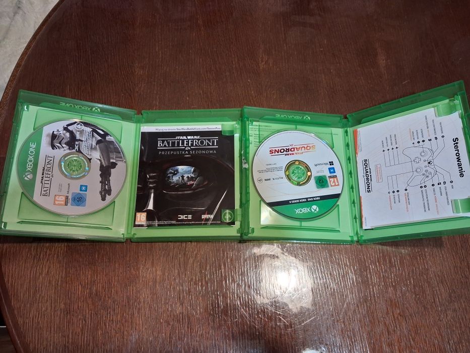 Xbox one игра Star Wars: Battlefront и Squadrons комплект 500грн