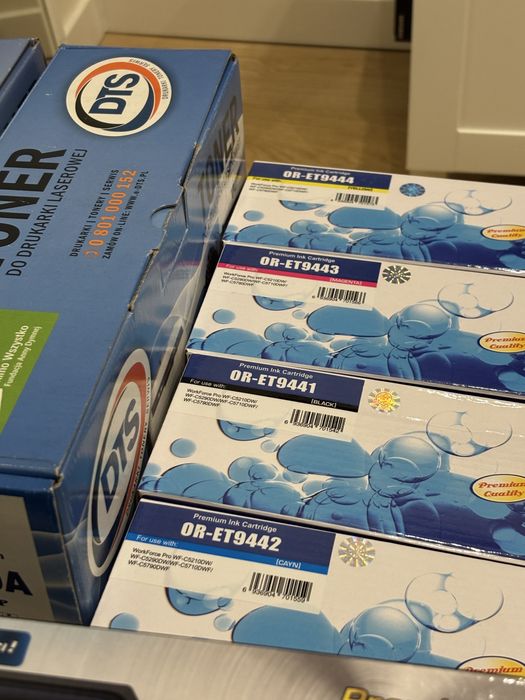 Nowe tonery i tusze do HP / Epson / Samsung