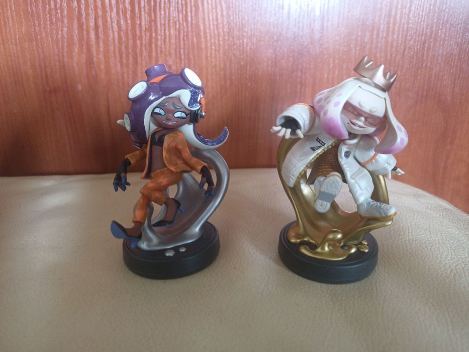 Zestaw figurek amiibo splatoon Marina and Pearl