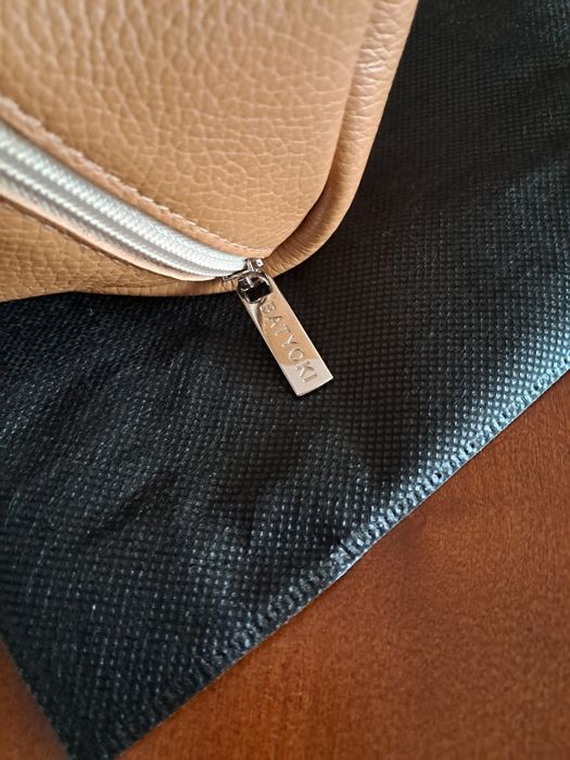 Elegancka skórzana kosmetyczka Batycki