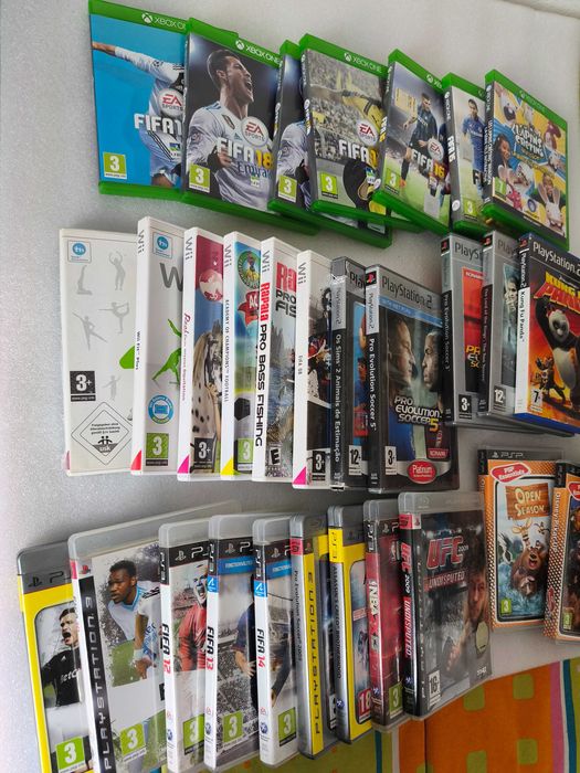 Jogos Para Despachar Apenas 1,5€ Cada Wii Xbox One PS2 Psp Fifa Pes