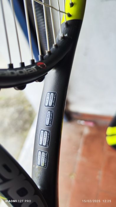 2 Raquetes tênis babolat com saco