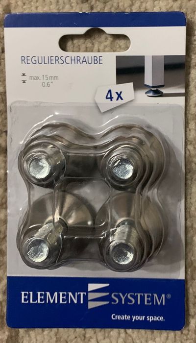 Регулювальний гвинт для ніжок  4 Ø M10.