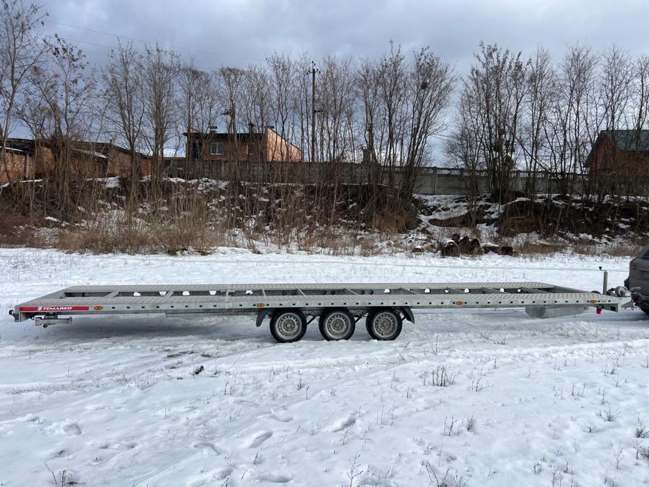 Аренда нового трьохосного лавета,2026 року ,на два авто або мікроавтоб