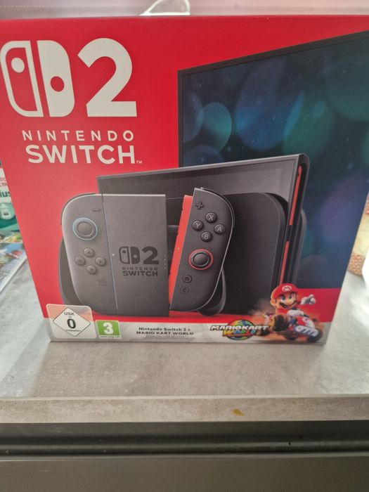 Nintendo Switch 2 Nova com jogos incluídos