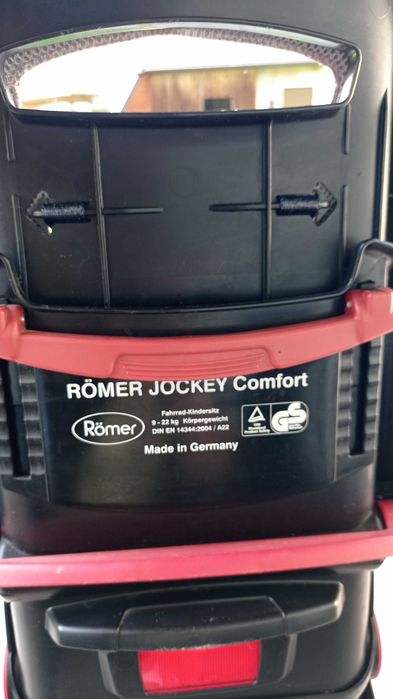 Fotelik rowerowy Britax Romer komfort