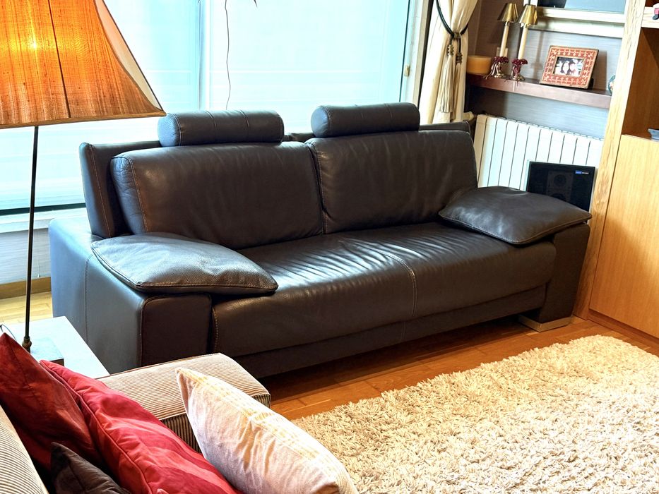 Sofá em pele Divani & Divani