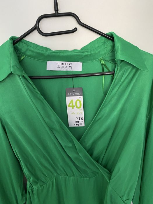 Zielona sukienka Primark – rozmiar s – NOWA z metką