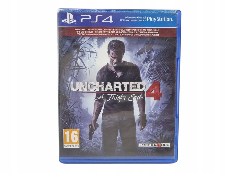 Gra uncharted 4 ps4ოგადო