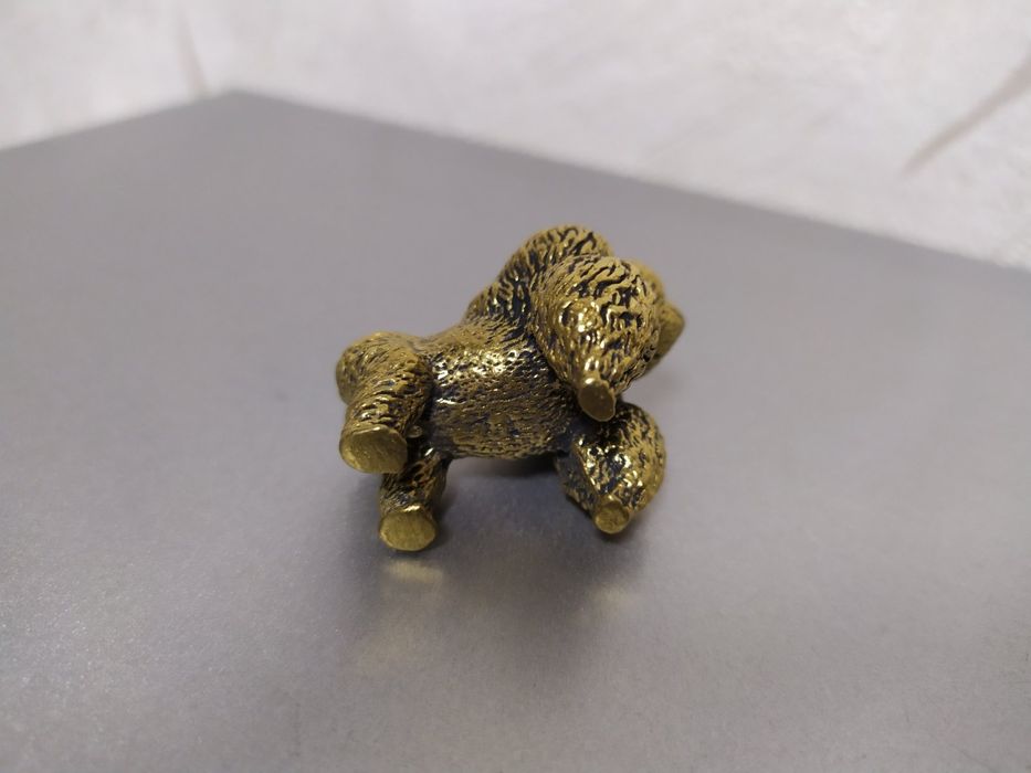 Фигурка латунная, горилла