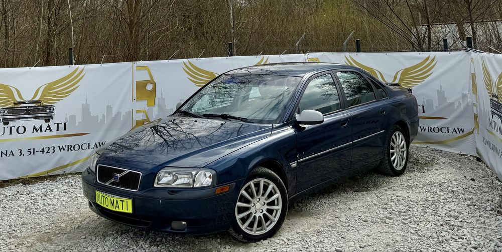 Volvo S80 2.5 TDI # Automat # 2003 # Skóry # Klima # Alufelgi # Zadban