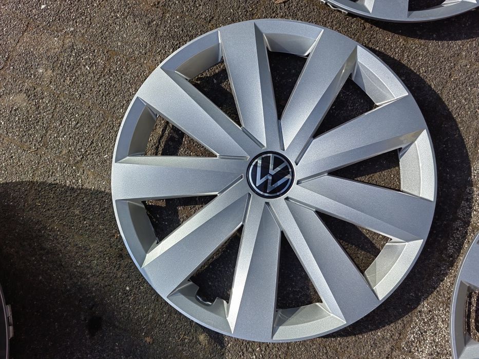 Kołpaki VW 16 cali bardzo ładne Org Nowe Logo Golf, Caddy, Passat