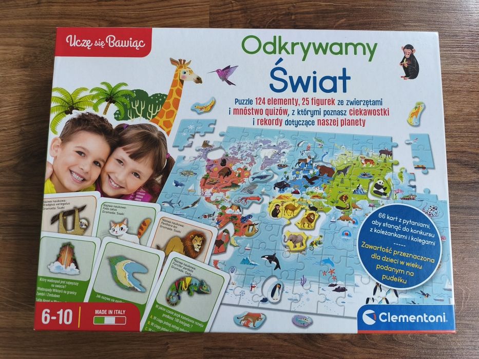 Gra edukacyjna Odkrywamy Świat