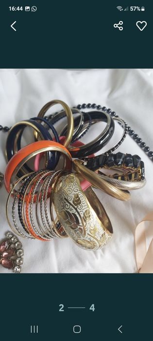 2€ euro por cada colar_e 1 € cada pulseira