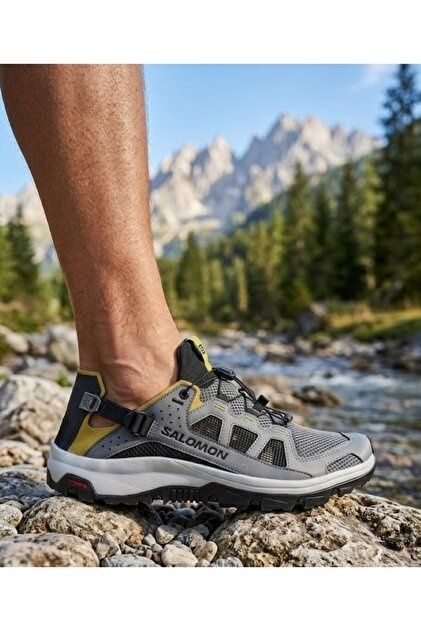 Сандалі кросівки ->4.150 -> 100% -> оригінал SALOMON SANDALS TECHAMPHIBIAN 5 492277 > штрих-кодом -> підтвердження оригінальності