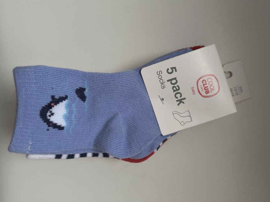 Skarpetki dziecięce r.19/21 Smyk nowe
