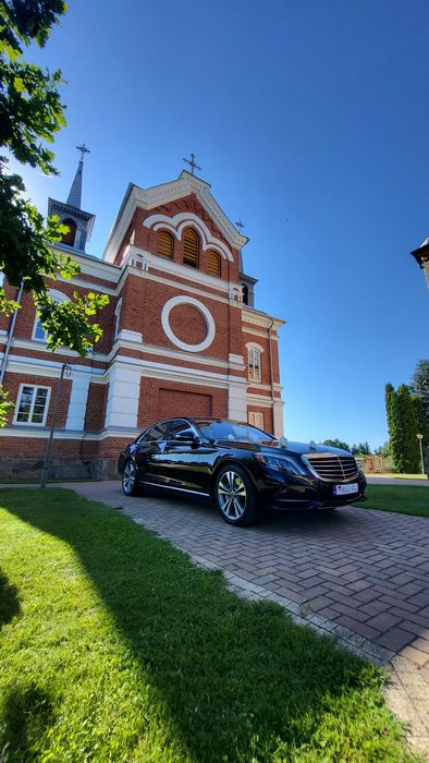 Mercedes S klasa S long  W222 samochód do slubu wesele wynajem całe mazowieckie siedlce mińsk  garwolin wołomin