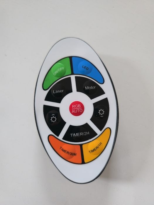 Projektor Gwiazd Laser LED RGB z pilotem