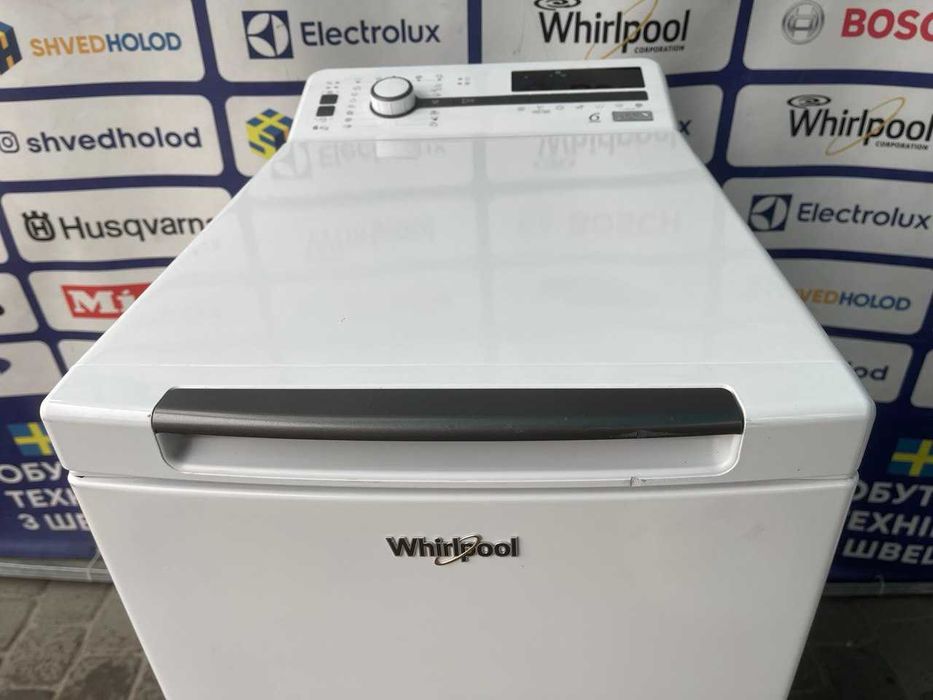 Пральна машина б/в Whirlpool 6th ZEN вертикалка 40 6кг/1200 об. #07279