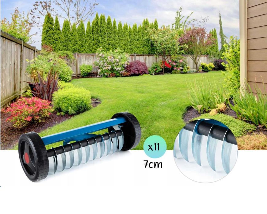 Aerator wertykulator ogrodowy trawy murawy darni