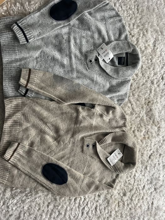 Swetry meskie Reserved 2sz-wady plamy kd łat