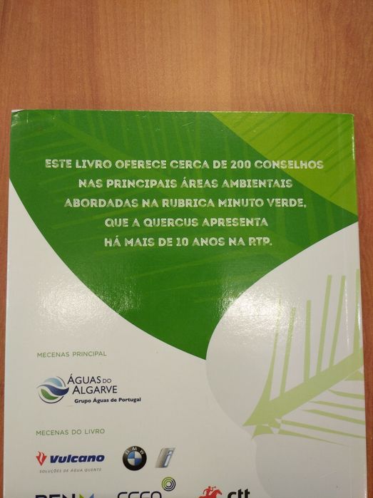 Livro "Minuto Verde - os conselhos ambientais da Quercus" (2017)