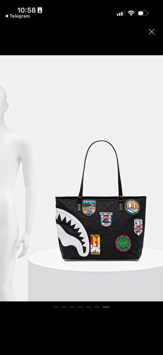 Sprayground Global Mogul Billionaire Tote