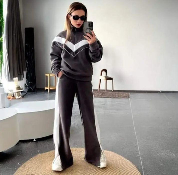 Костюм, флис, теплый