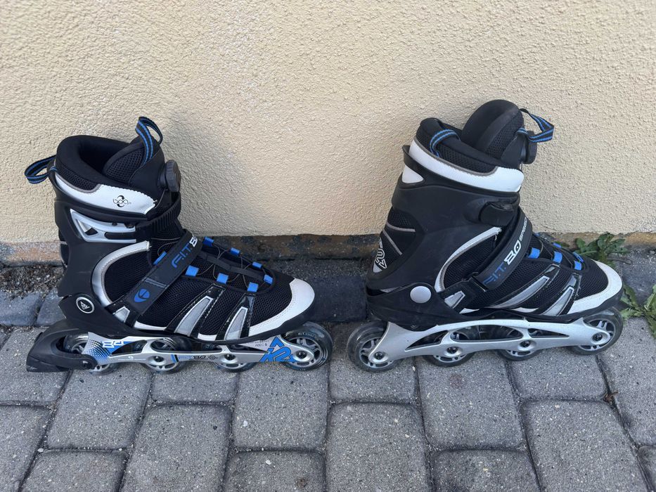 Rolki K2 F.I.T. 80 ALU SPEED Boa M | US 10 | EUR 43.5 | 28 cm