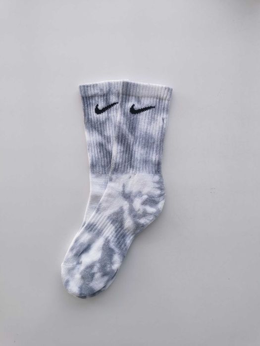 Skarpety NIKE tie dye SZARE *HIT*