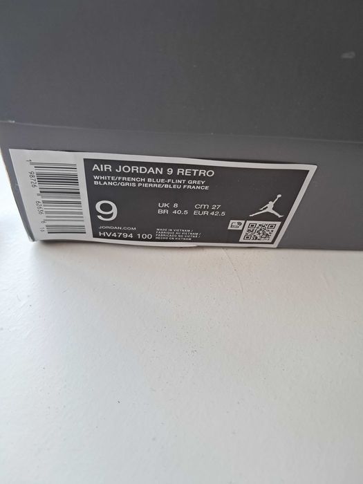 Sapatilhas Nike jordan Reto 9 , 42.5,  27cm