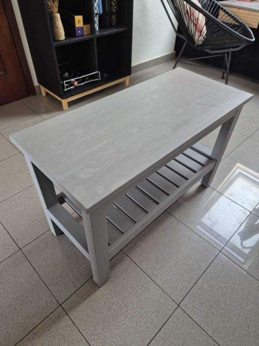 Banco cinza Ikea
