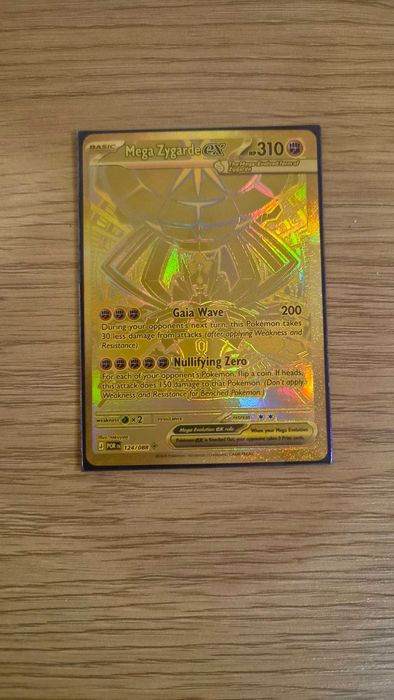 Картка Pokémon Mega Zygarde EX #124/088 Perfect Order