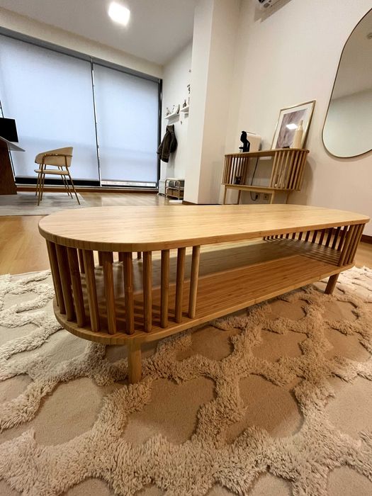 Mesa de centro Sklu, como nova