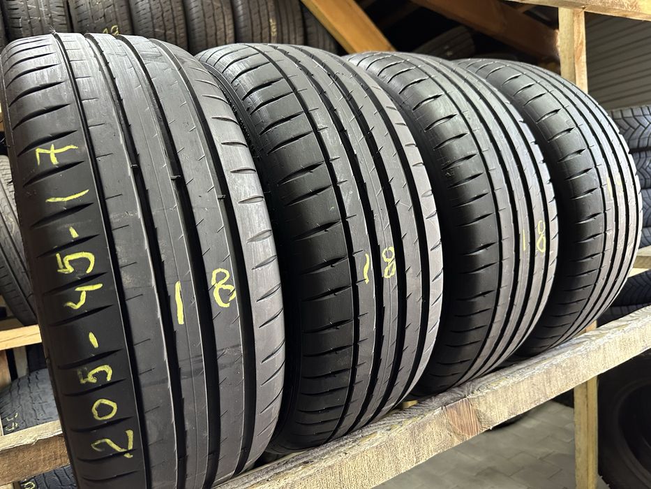 Літня пара 205/45R17 88W Michelin Pilot Sport 4 (6.5мм)