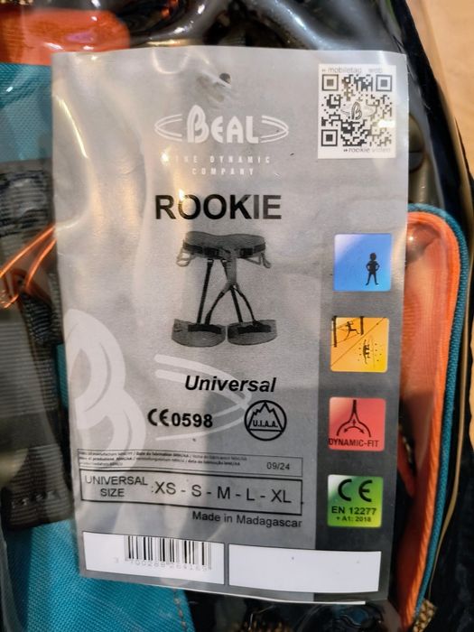 Uprząż wspinaczkowa dziecięca Beal Rookie